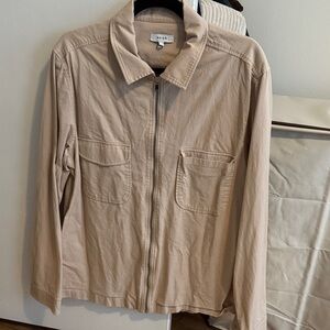 Reiss Light Tan Men's Shirt Jacket